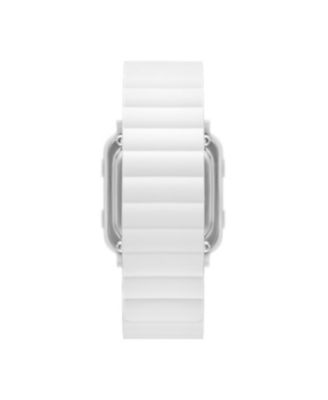 Women's Beckworth Digital, White Polycarbonate Watch