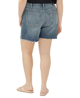Plus Size Highly Desirable High Rise Shorts