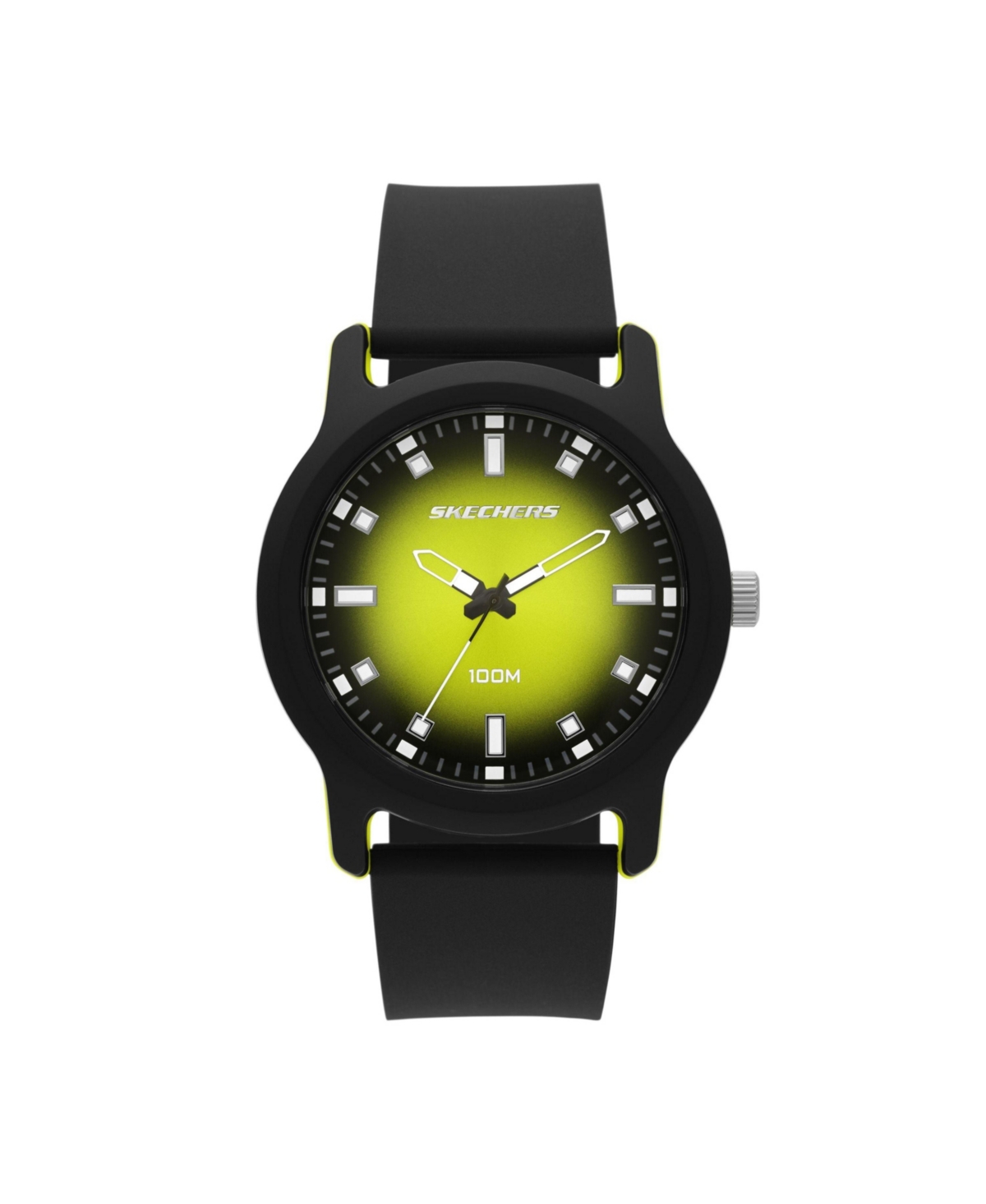 Men's Ostrom Three-Hand, Black Polycarbonate Watch - Black
