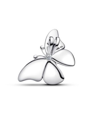 Sterling Silver Butterfly Oversized Charm