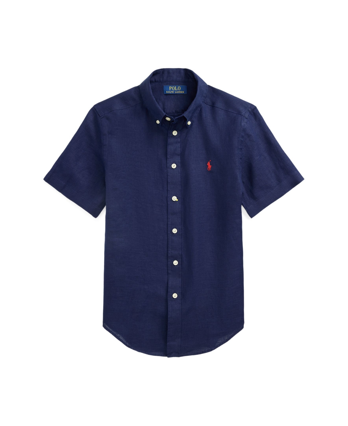 Polo Ralph Lauren Toddler And Little Boys Short-sleeve Shirt In Newport Navy