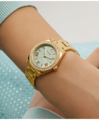 Women's Analog Gold-Tone Steel Watch, 30mm