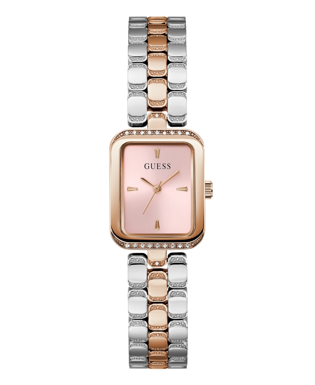 Guess Women's Analog Two-tone Steel Watch, 22mm In Two-tone