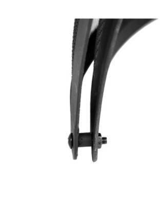 Outdoor Heavy-Duty Steel Mesh Round Easy-Opening Camp Fire Pit Spark Screen Lid with Hinged Door - Black