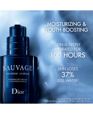 Dior SAUVAGE THE SERUM ソバージュ　セラム Sauvage The Serum: Hydrating and Anti-Ageing Face Serum for