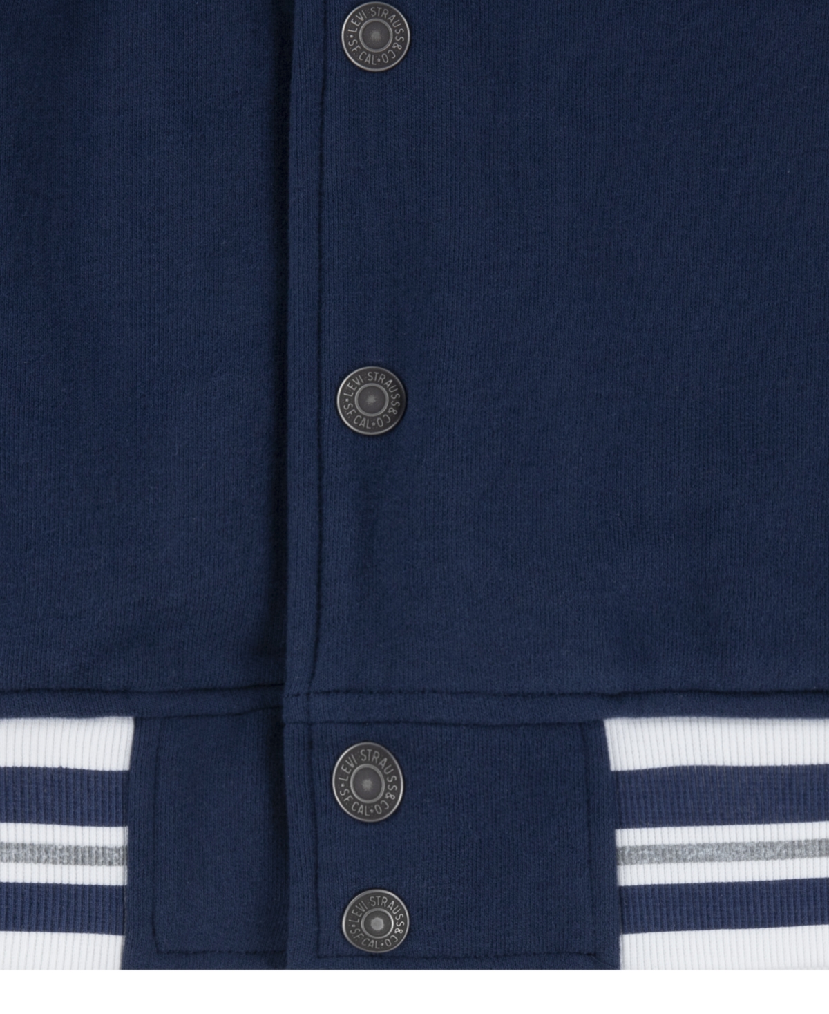 Shop Levi's Big Boys Varsity Bomber Jacket In Dress Blues