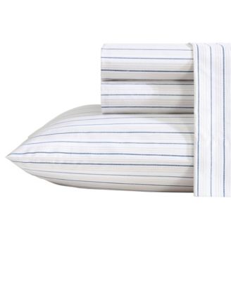 Cotton Percale 3-Piece Sheet Set, Twin