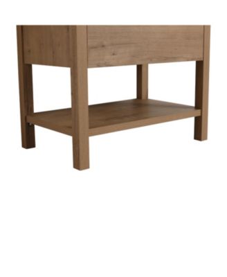 30 Inch Bathroom Vanity Plywood With 2 Drawers (Only Vanity, without Basin)