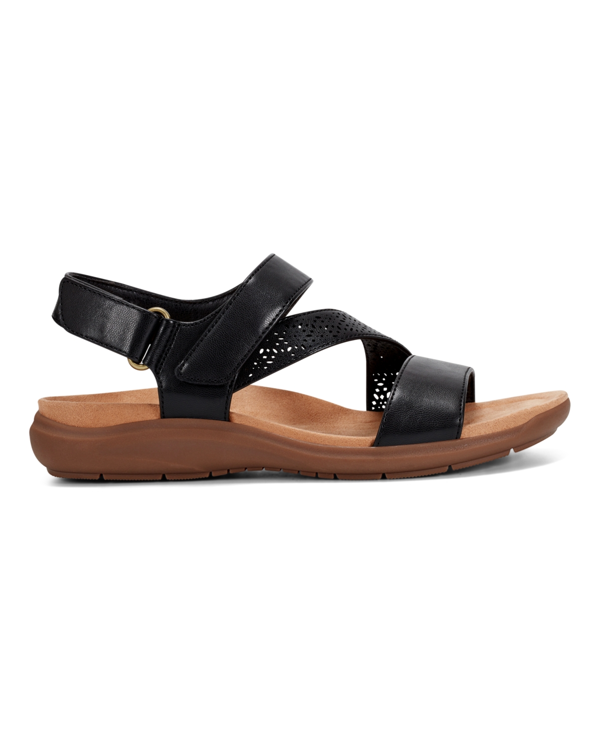 EASY SPIRIT WOMEN'S WHELAN STRAPPY LIGHTWEIGHT SANDALS 
