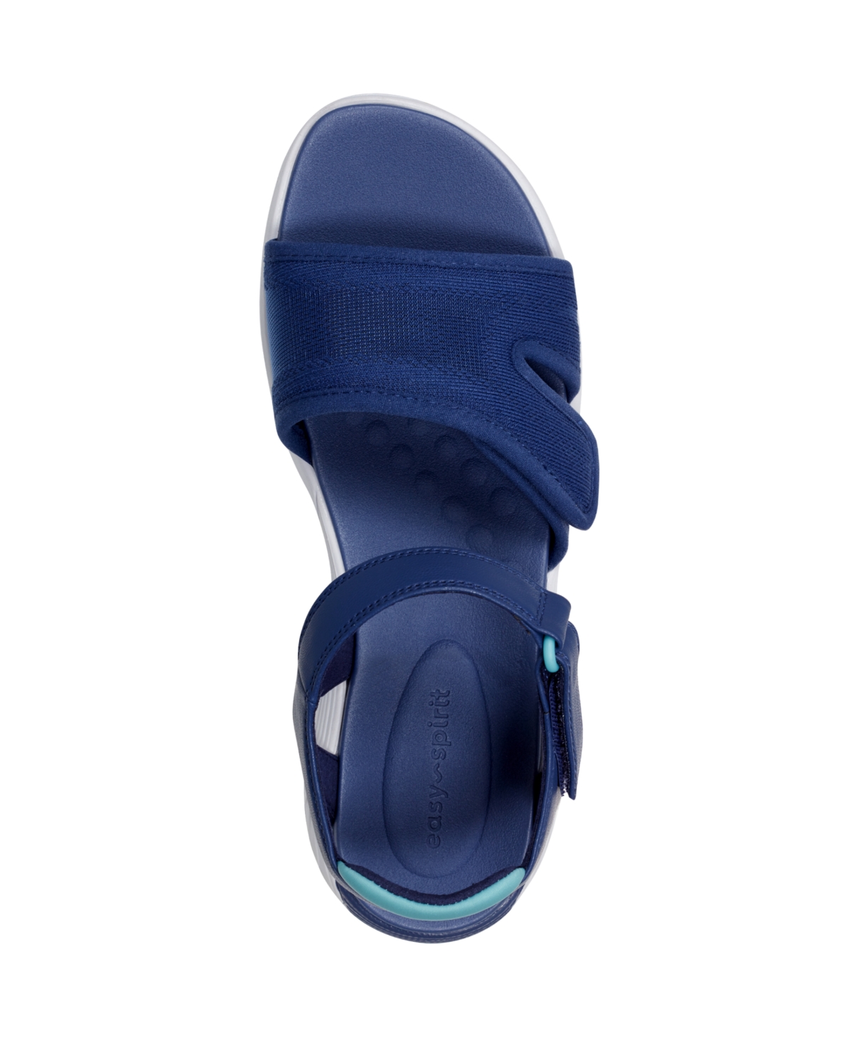 Shop Easy Spirit Women's Tayton Lightweight Sporty Flat Sandals In Dark Blue