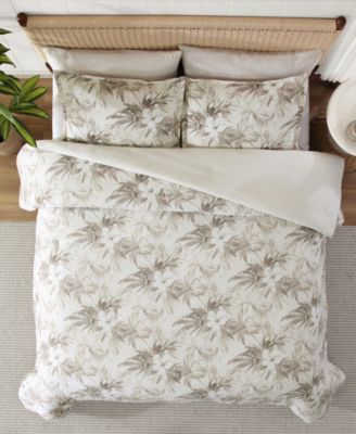 Tommy Bahama Beachway Blooms Reversible 3-Pc. Comforter Set, King