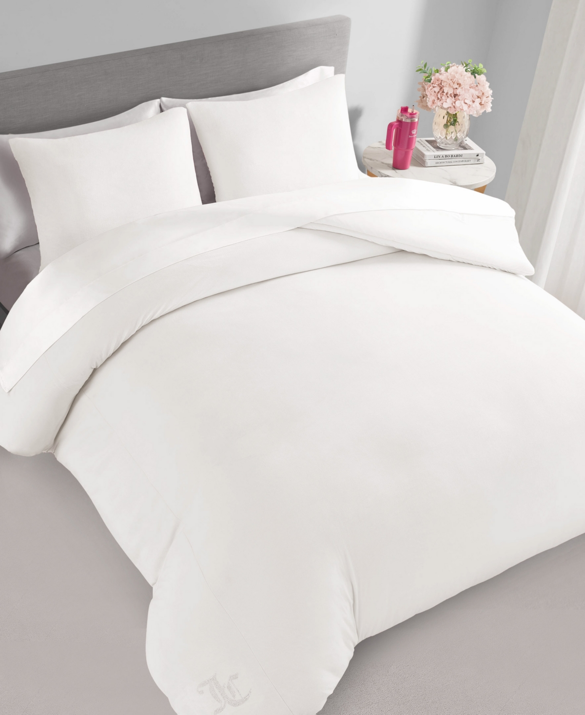 Juicy Couture Velour 3-pc. Comforter Set, Full/queen