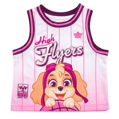 Toddler Girls Mesh Jersey Tank Top and Basketball Shorts Athletic Outfit Set