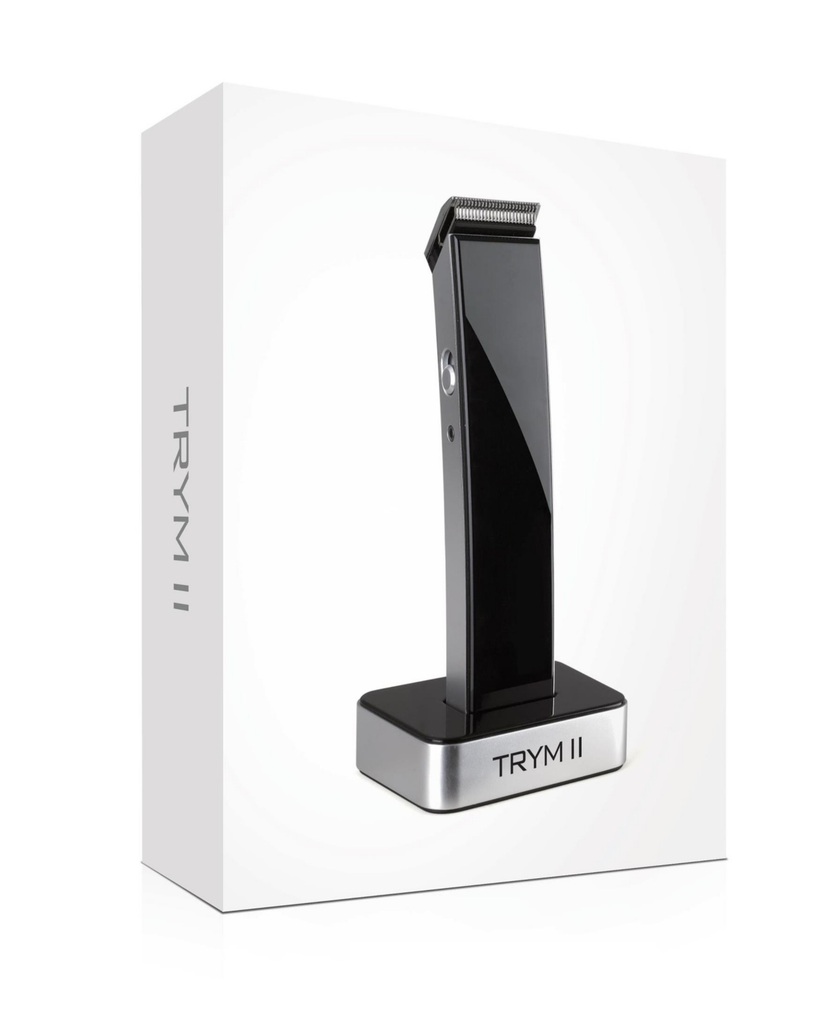 Pure Enrichment Trym Ii Rechargeable Hair Trimmer Kit In Black