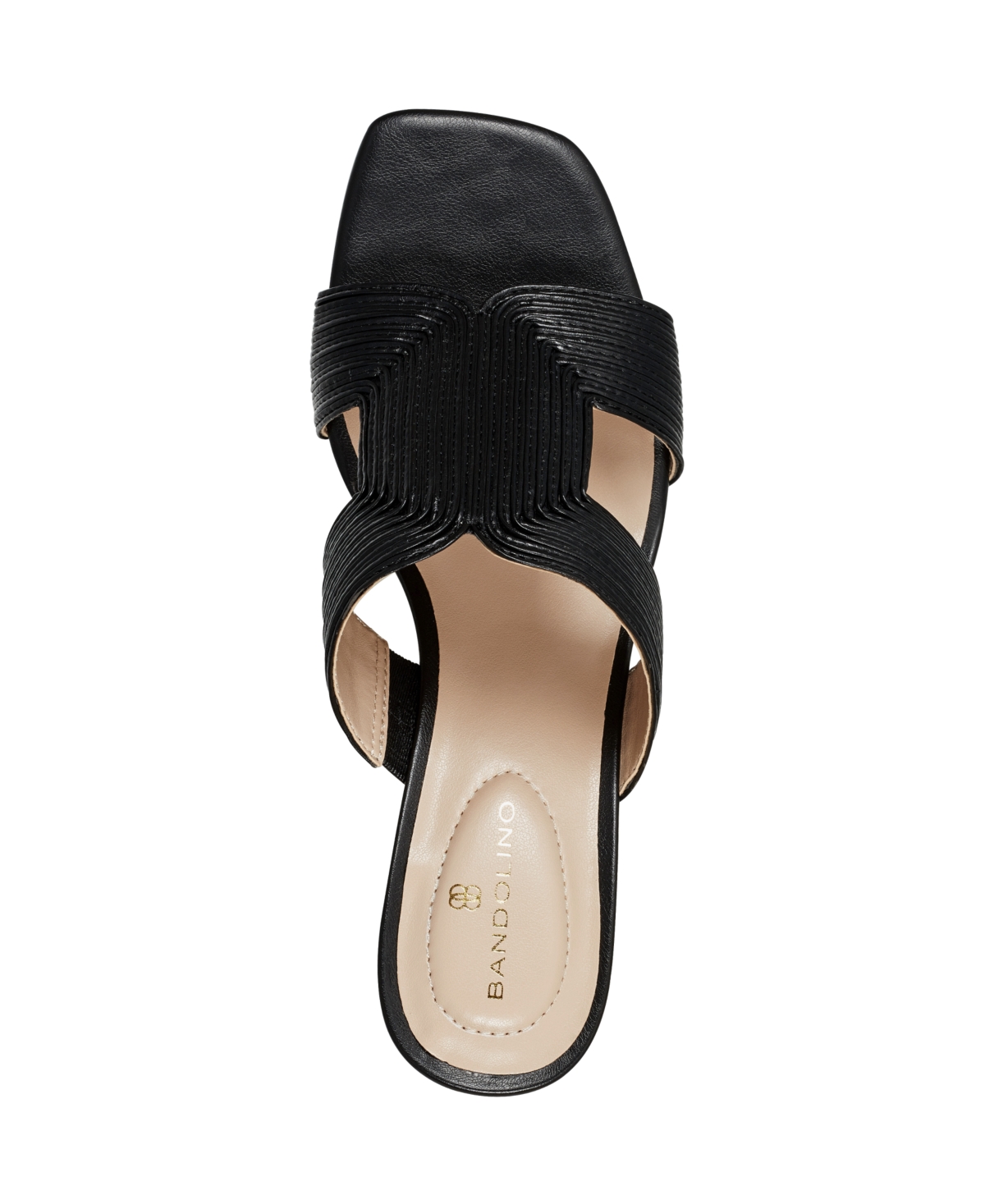 Shop Bandolino Women's Merily Block Heel Dress Sandals In Black