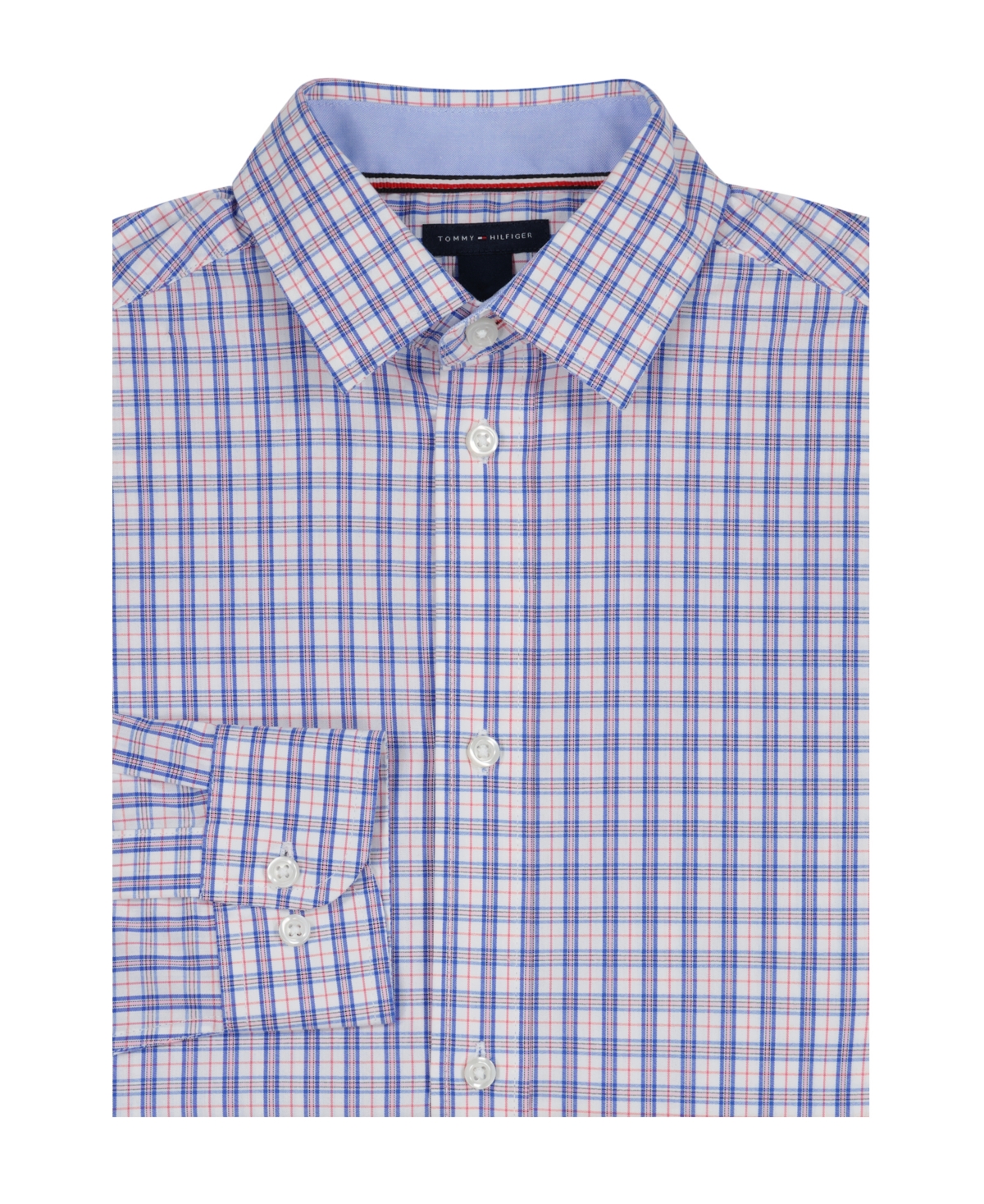Tommy Hilfiger Boy's Checked Shirt In Pink