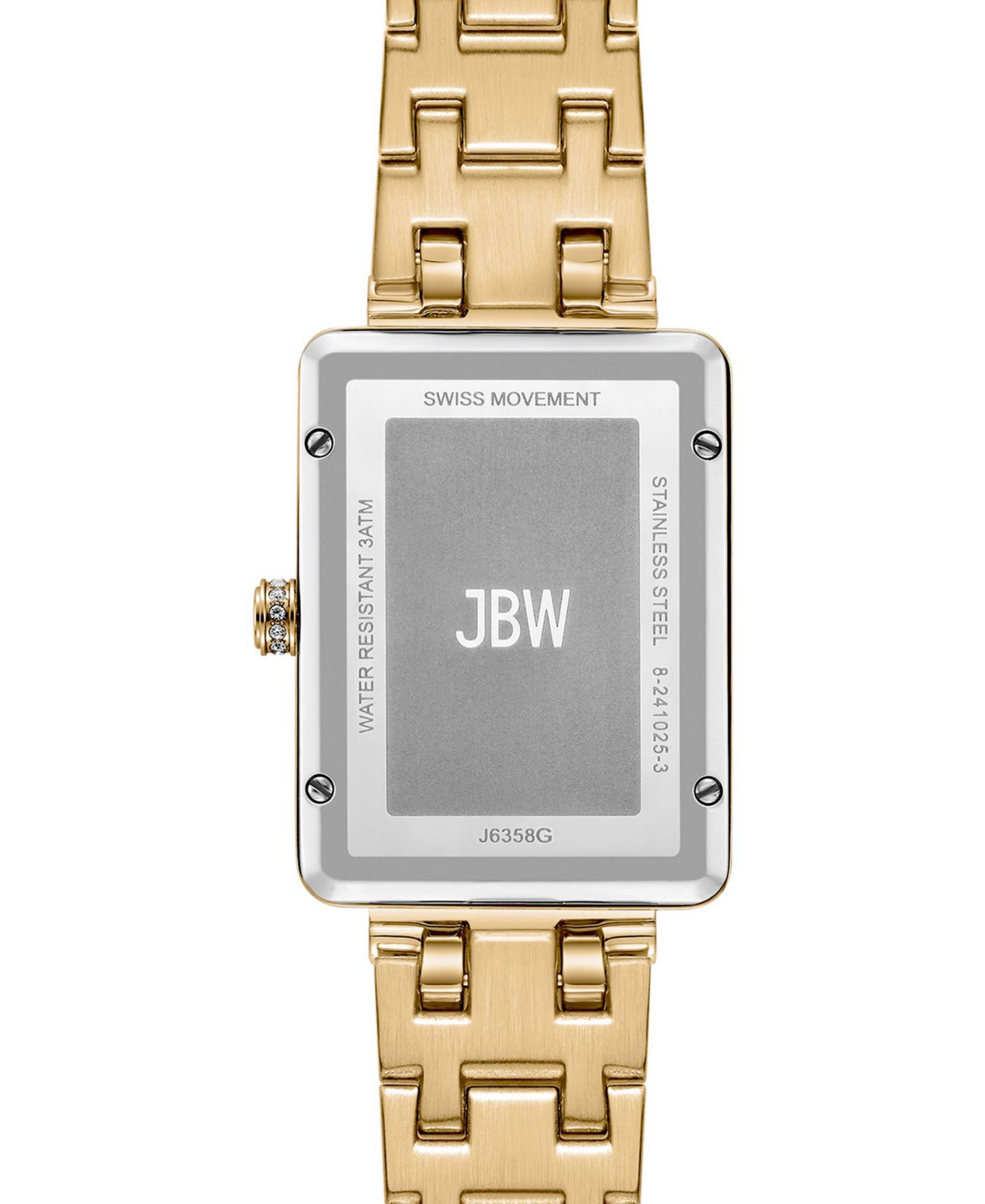 Женские часы Jbw Mink Diamond Gold-Plated Stainless-Steel Watch — фото 2