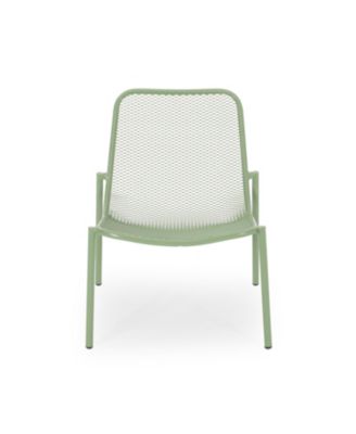Streamdale Modern Mesh Metal Stackable Chairs Durable & Space-Saving Outdoor Seating