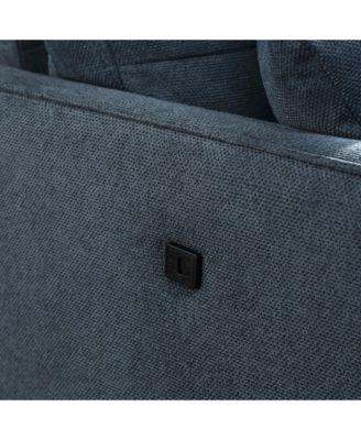 Living Space Sofa 2 Seater ,Loveseat With Waterproof Fabric Cream , USB Charge