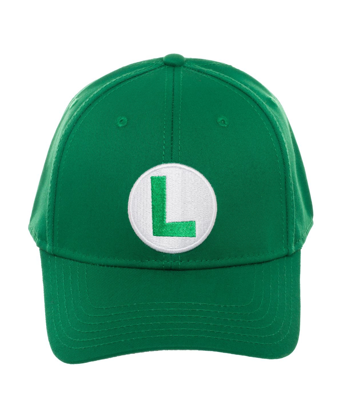 Men's Luigi Mario Brothers Cosplay Hat - Green