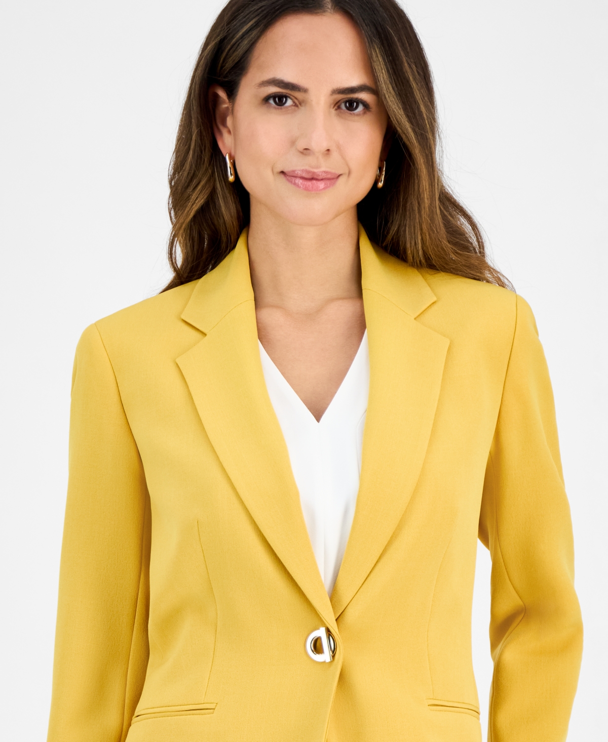 Kasper Women's Toggle Jacket, Regular & Petite In Butterscotch