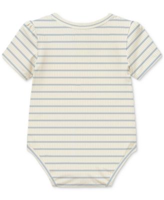 Baby Boys 3-Pc. Stitch Stripe Bodysuit, Pants & Hat Set