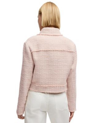 Women's Regular Fit Tweed Jacket