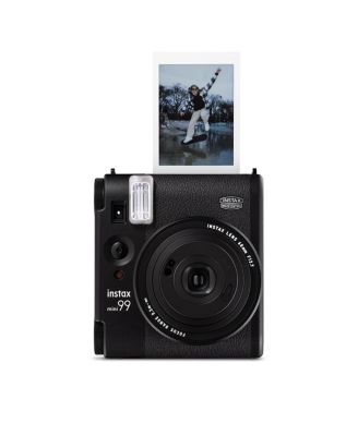 Instax Mini 99 Instant Film Camera, Matte Black, Bundle with Instant Daylight Film Pack, 20 Exposures + Slinger Photo Album