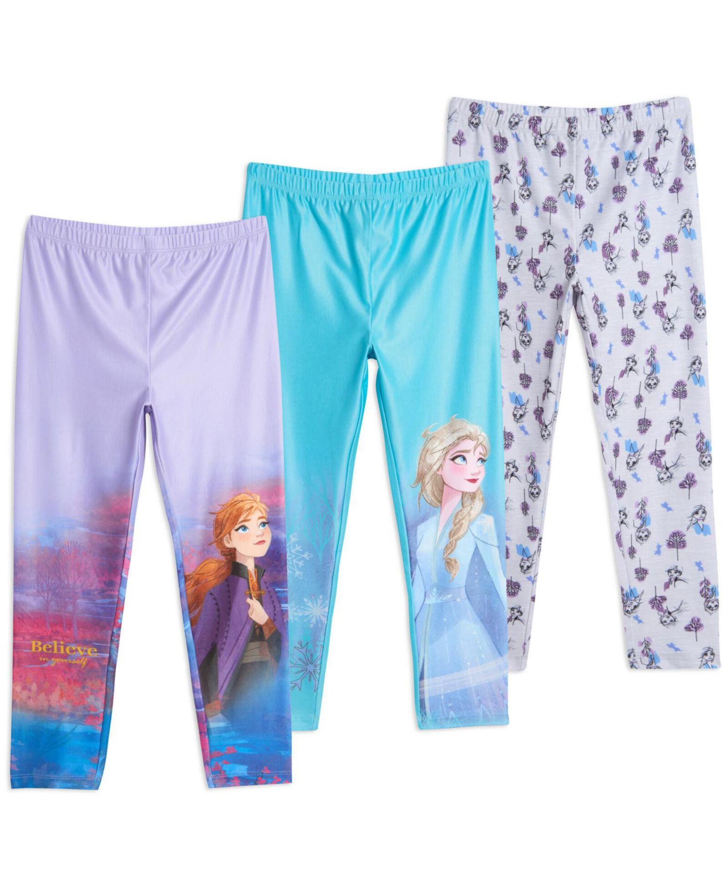 Toddler Girls (2T-5T) 3 Pack Leggings