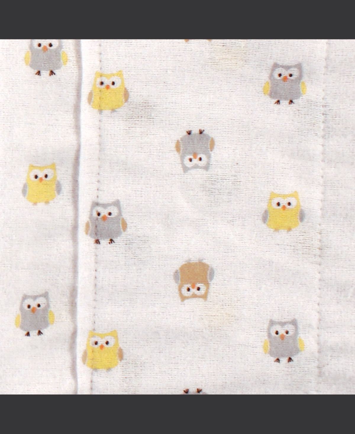 Luvable Friends Unisex Baby Cotton Flannel Burp Cloths and Receiving Blankets, 8-Piece, Owl, One Size