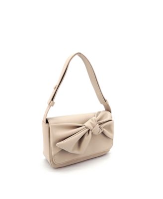 Elena Bow Small Shoulder Bag