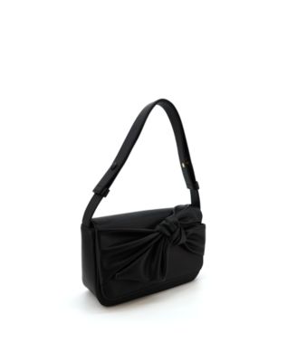Elena Bow Small Shoulder Bag