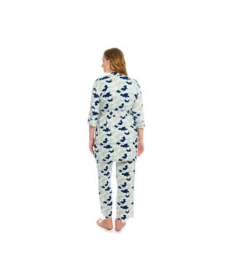Maternity Analise During & After 5-Piece Maternity/Nursing Sleep Set