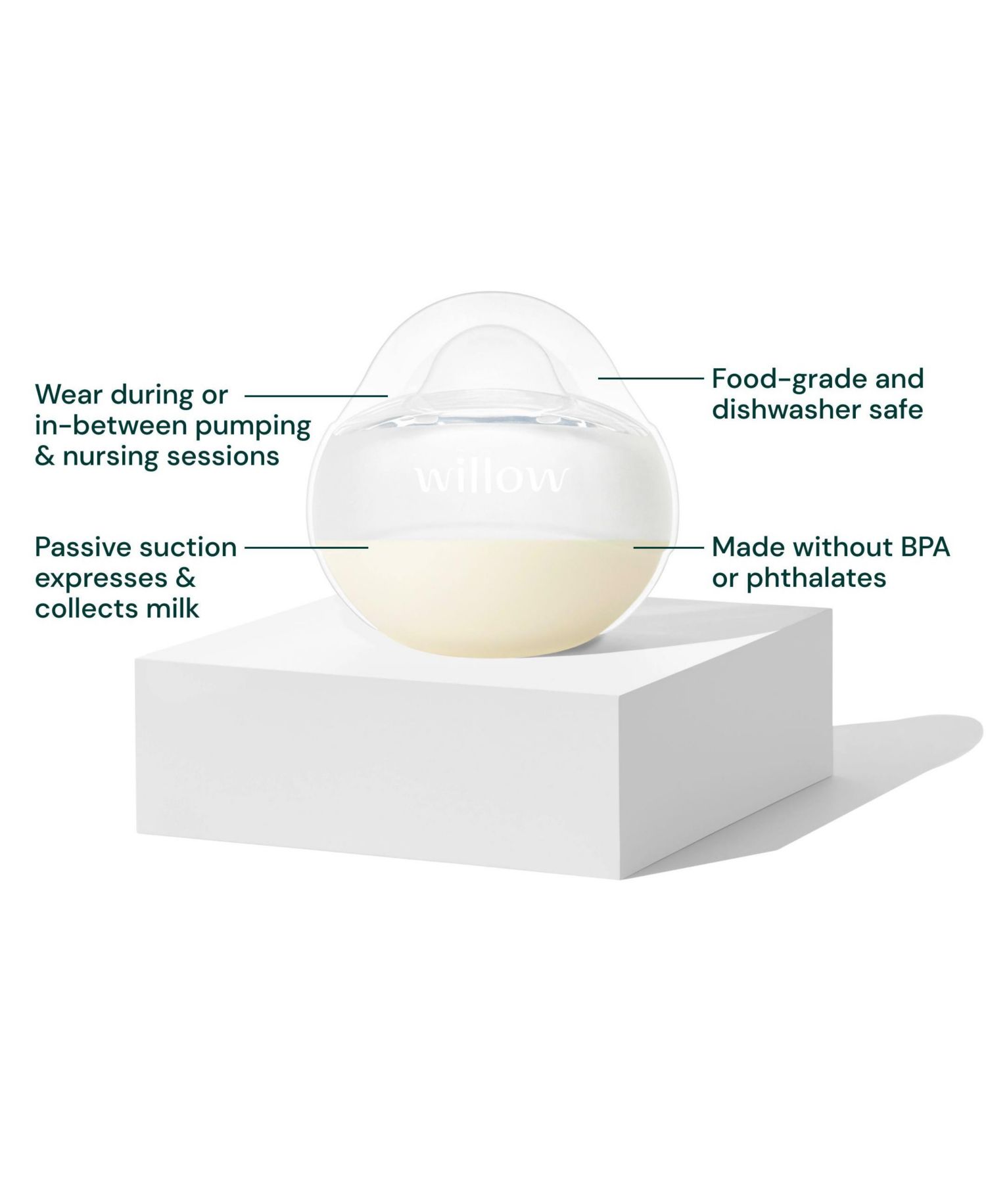 Silicone Wearable Pump, 1 count