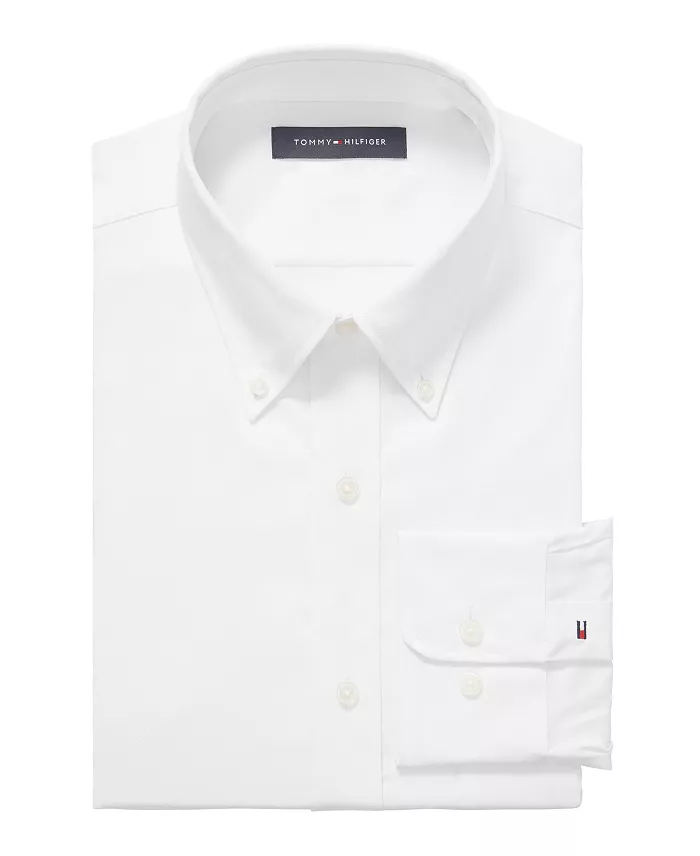 Men's TH Flex Twill Shirt, Slim Fit - thumbnail 3