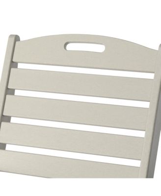 HDPE Adjustable Highback Folding Patio Dining Chair