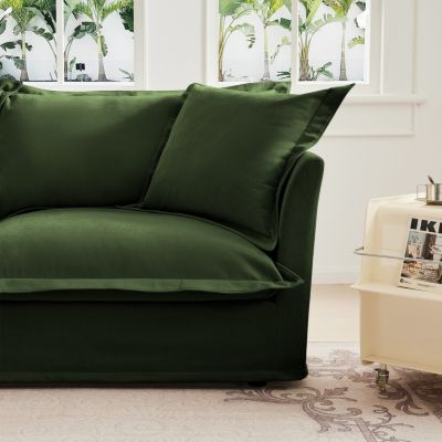 Streamdale Koala Ottoman - Green