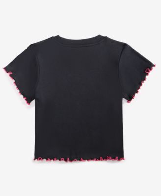 Big Girls Lettuce-Edge T-Shirt