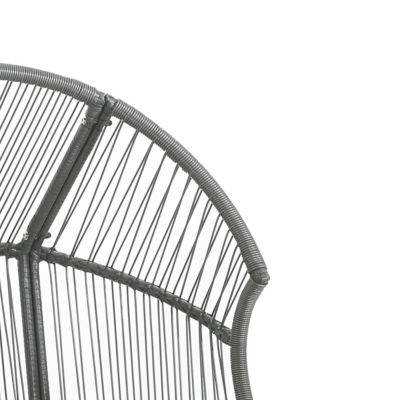 Streamdale Palos Outdoor Wicker Glider Chair - Dark Gray