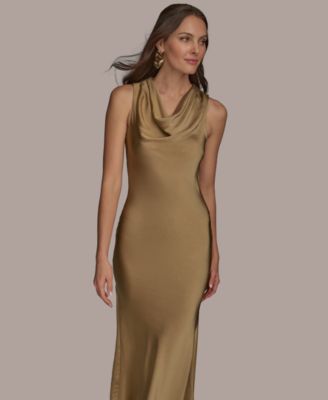 Women's Cowlneck Slip Gown
