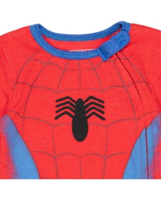 Avengers Baby Boys 3 Pack Zip Up Sleep N' Play Coveralls