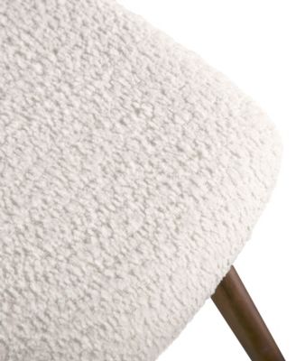 2-Pc. Sandy Cove Boucle Fabric Padded Dining Chair Set