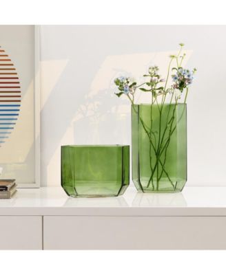 Noreno Glass Vase Set Of 2