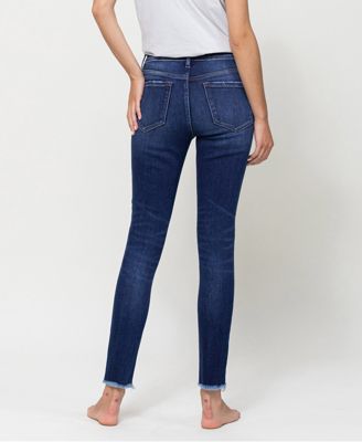 Women's Mid Rise Ankle Skinny Jeans