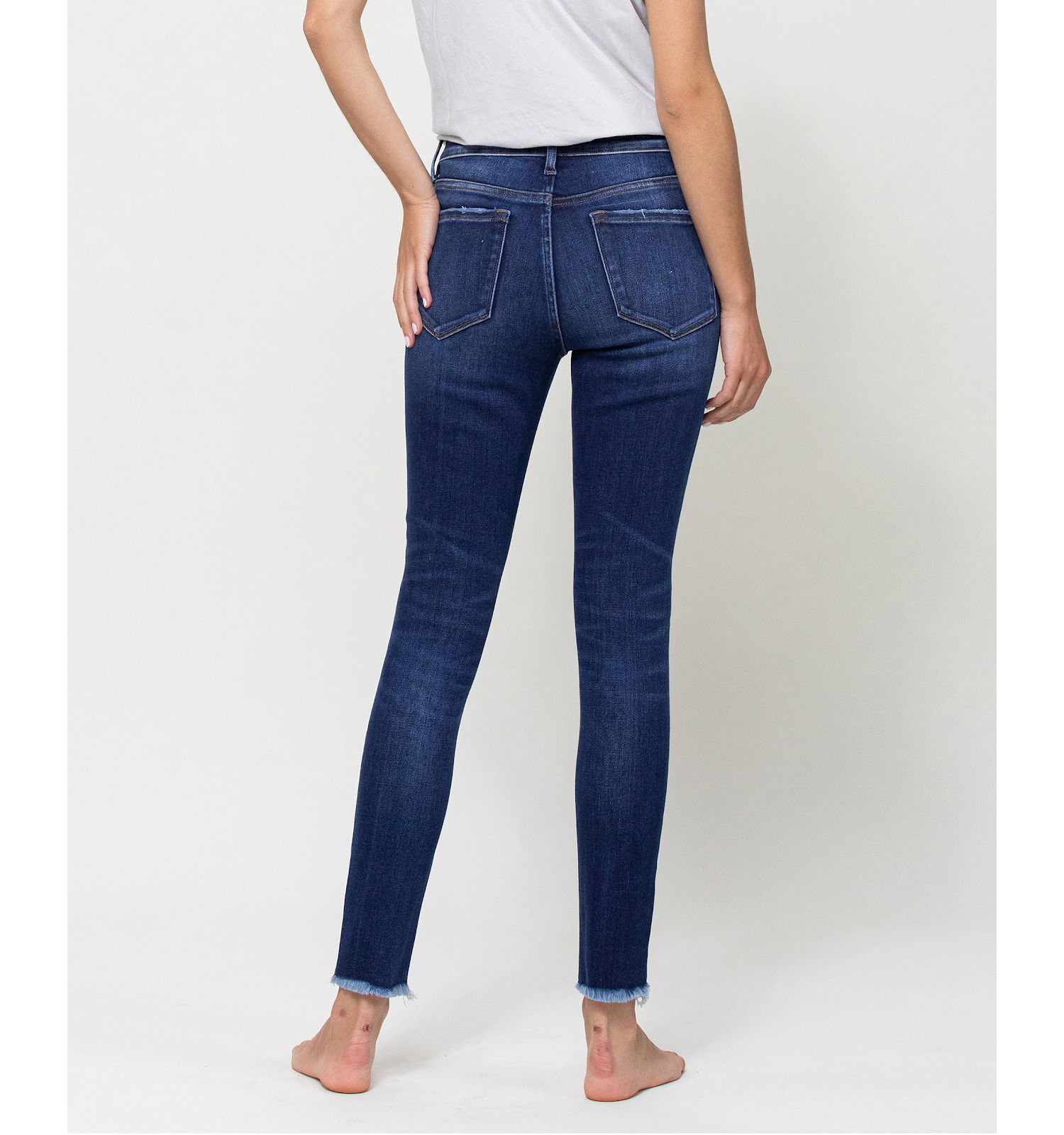 Women's Mid Rise Ankle Skinny Jeans