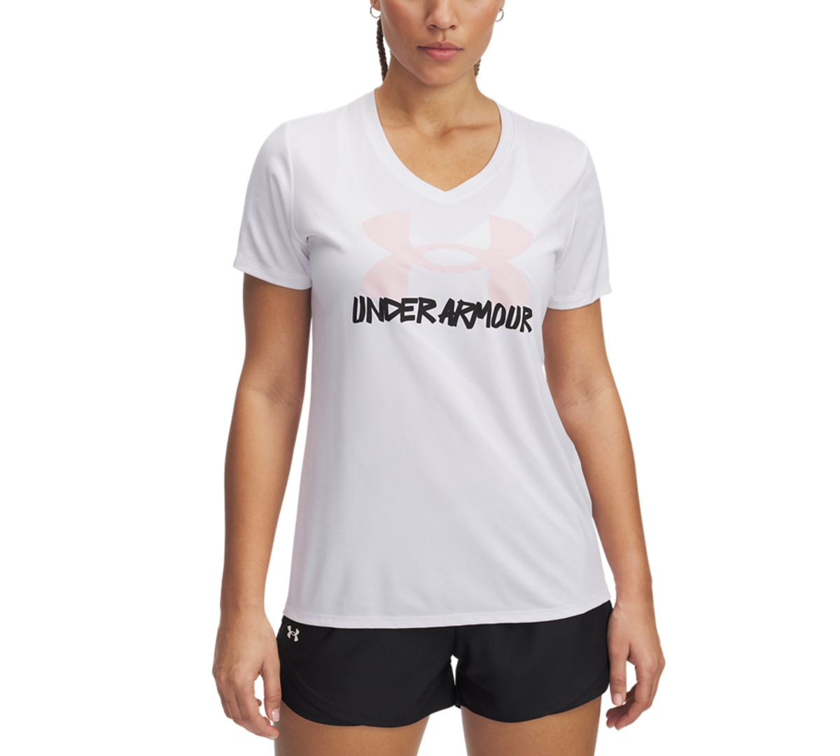 Women's Ua Tech Marker Short-Sleeve Tee - White
