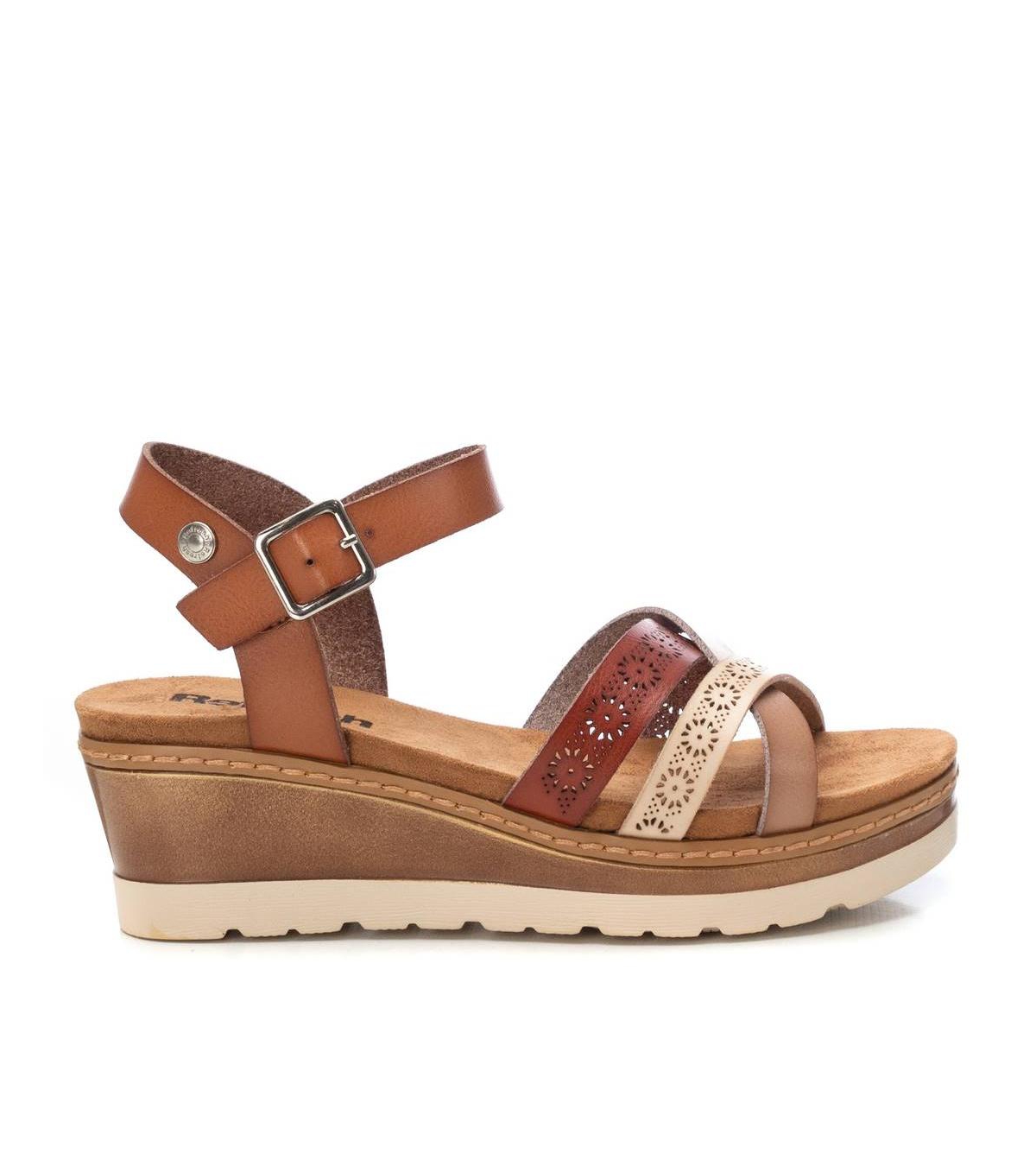 Refresh By Xti Women's Flat Sandals - Beige