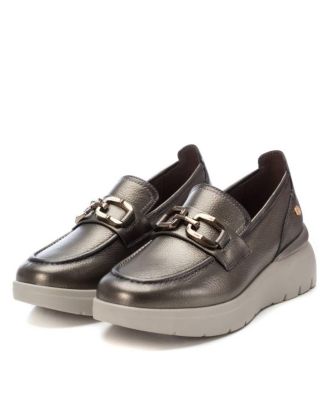 Carmela Leather Collection Women's Wedge Moccasins