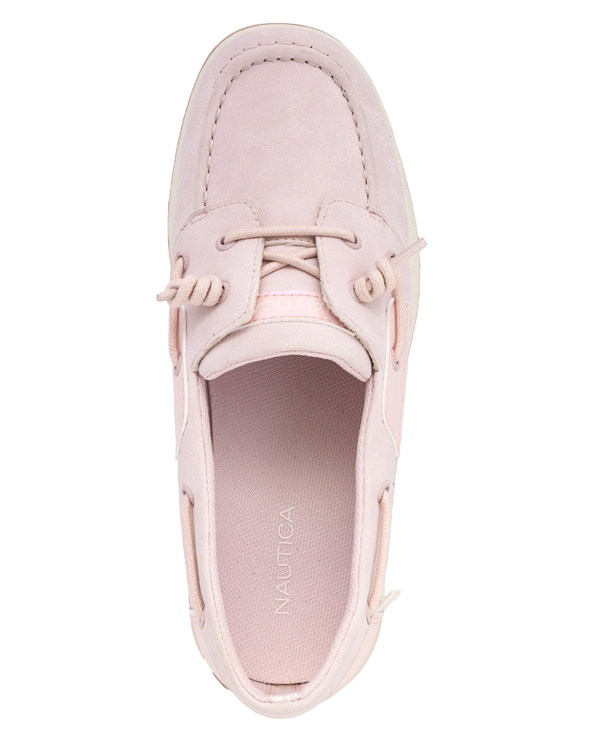 Nautica Little And Big Girls Spinnaker Closed Toe Casual Sneaker In Blush