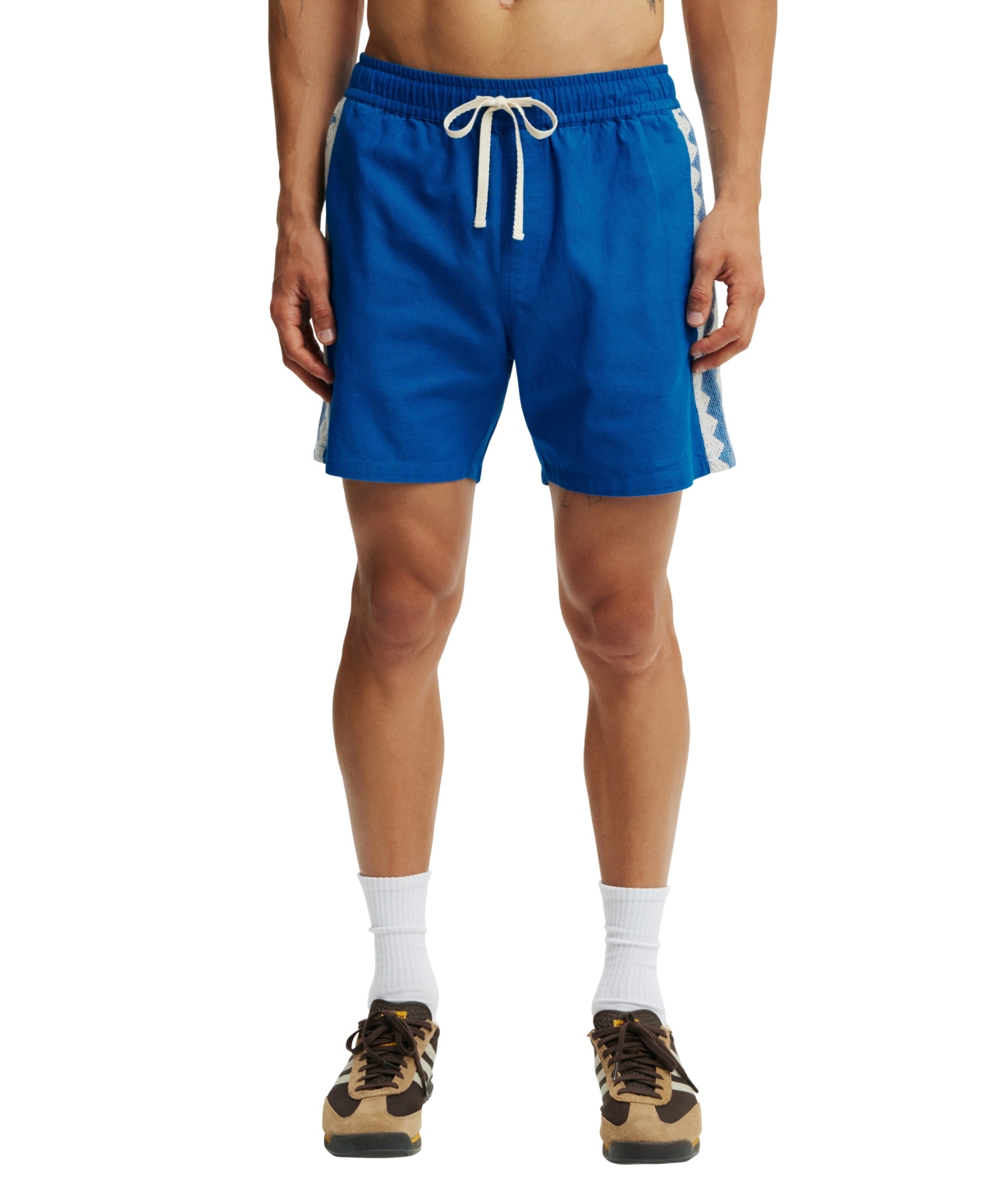 Men's Easy Shorts - Cobalt panel
